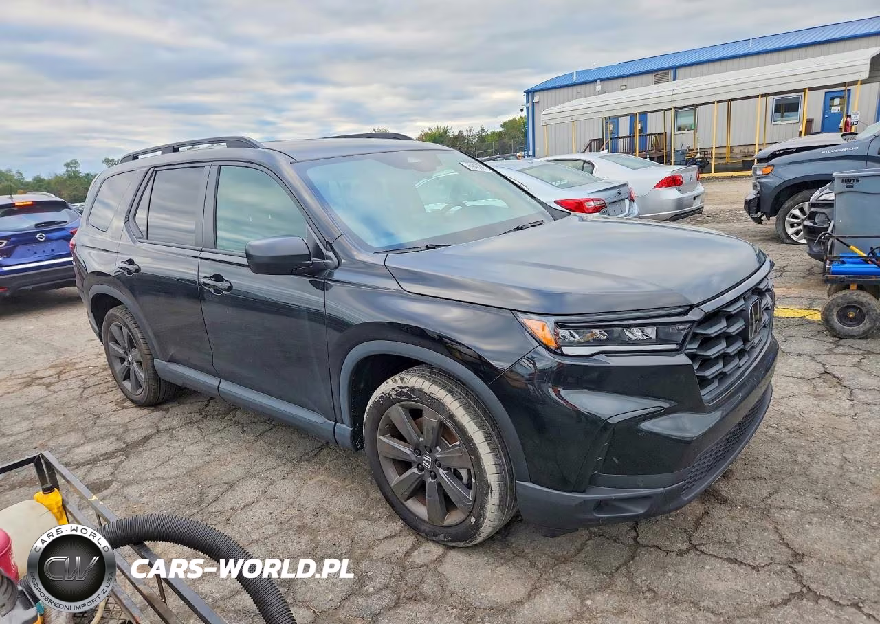 2025 Honda Pilot Sport VIN:5FNYG1H31SB124043 - 4
