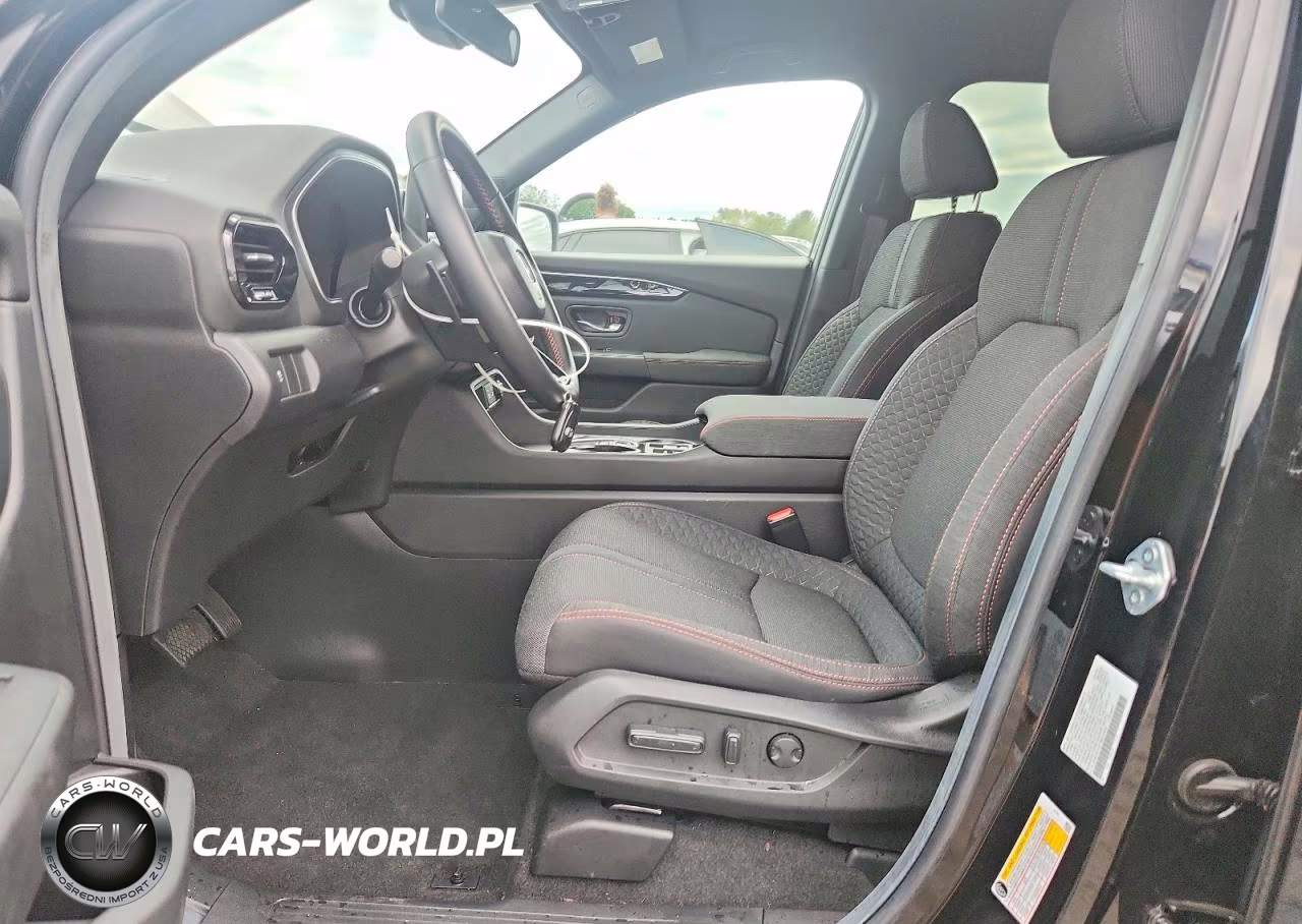 2025 Honda Pilot Sport VIN:5FNYG1H31SB124043 - 7