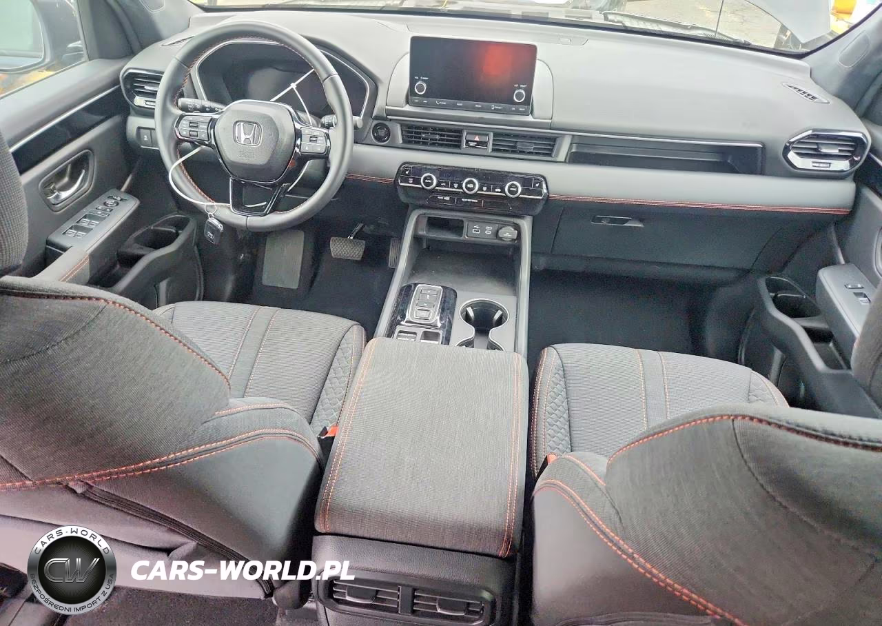 2025 Honda Pilot Sport VIN:5FNYG1H31SB124043 - 8