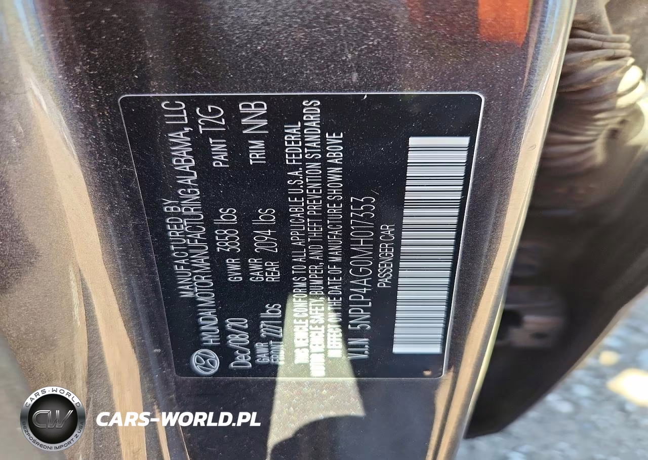 2021 Hyundai Elantra Limited VIN:5NPLP4AG0MH017353 - 12