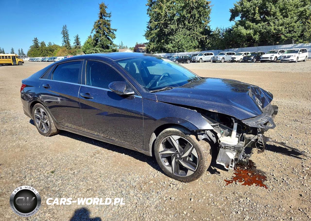 2021 Hyundai Elantra Limited VIN:5NPLP4AG0MH017353 - 4