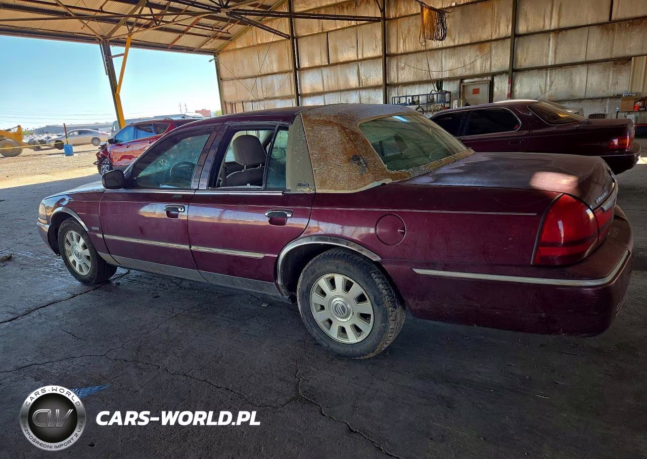 2004 Mercury Grand Marquis Ls VIN:2MEFM75W44X675957 - 2