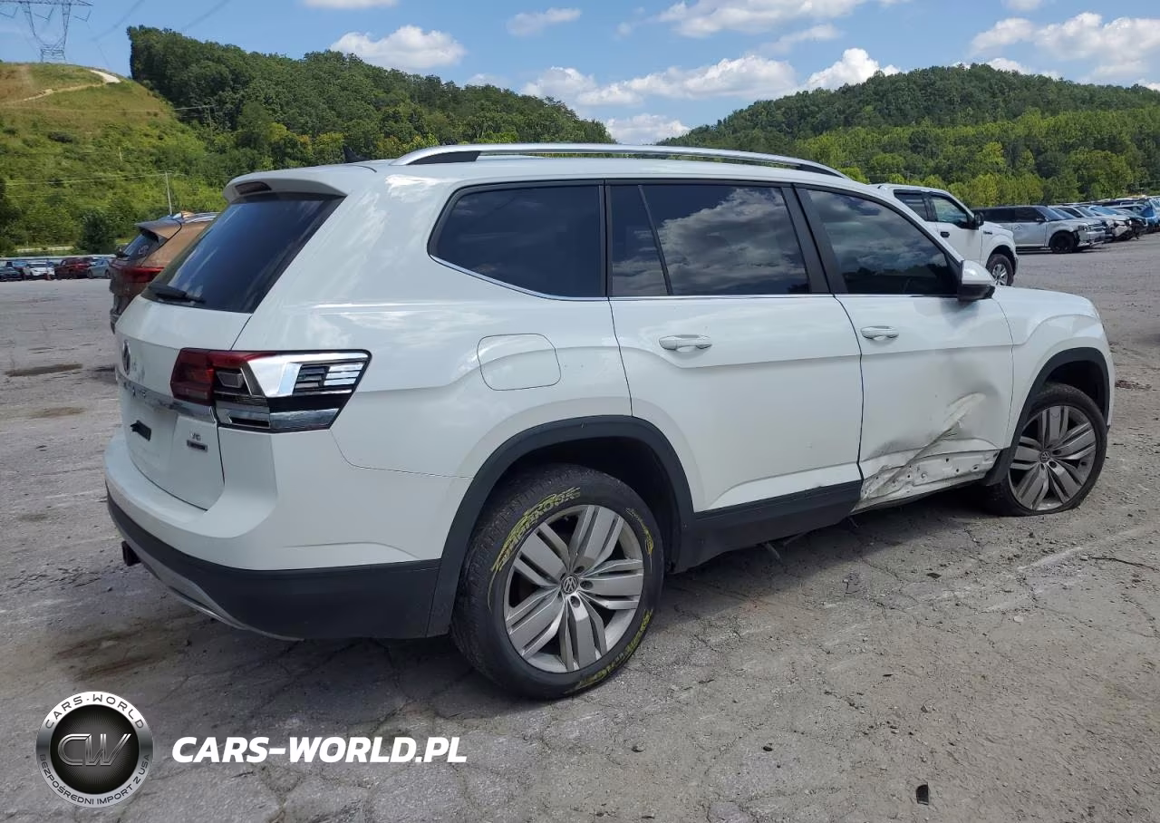 2019 Volkswagen Atlas Se VIN:1V2UR2CA2KC601496 - 3