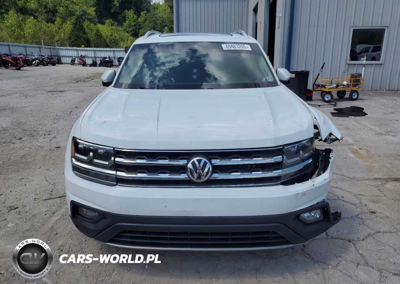 2019 Volkswagen Atlas Se VIN:1V2UR2CA2KC601496 - 5