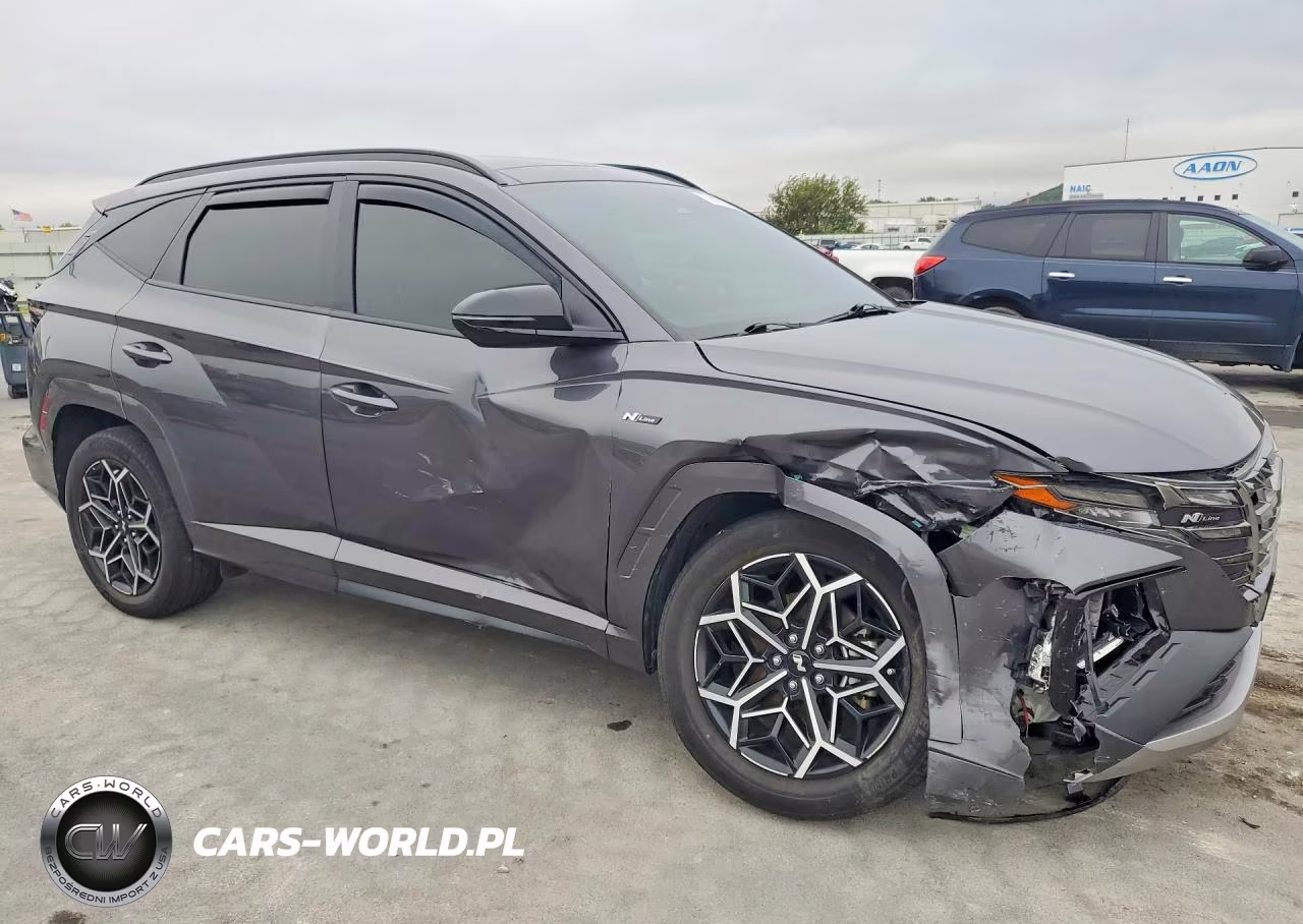 2024 Hyundai Tucson N Line VIN:KM8JFCD18RU175458 - 4