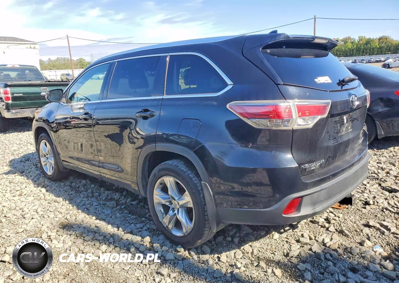 2015 Toyota Highlander Limited VIN:5TDDKRFH9FS133374 - 2