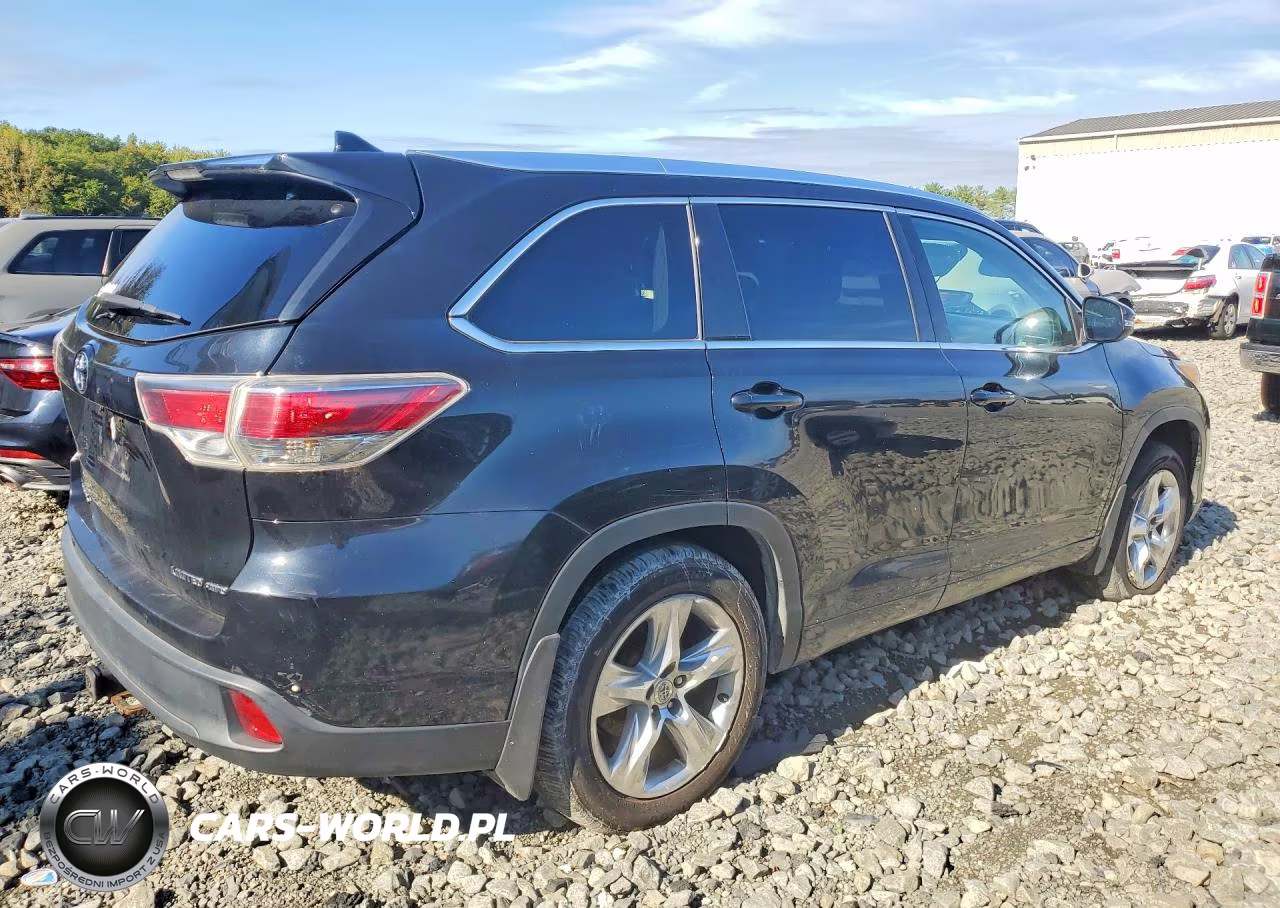 2015 Toyota Highlander Limited VIN:5TDDKRFH9FS133374 - 3