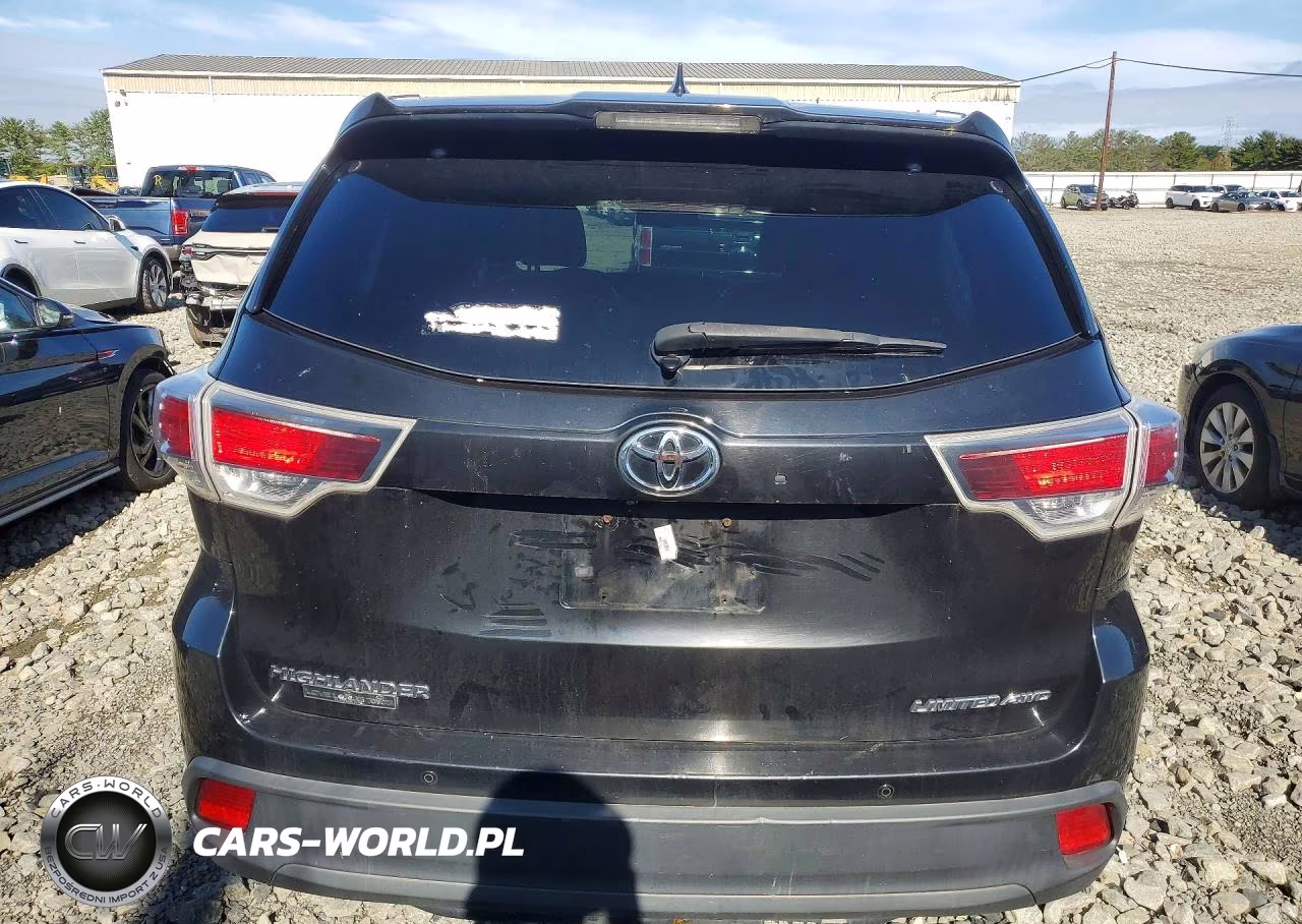 2015 Toyota Highlander Limited VIN:5TDDKRFH9FS133374 - 6