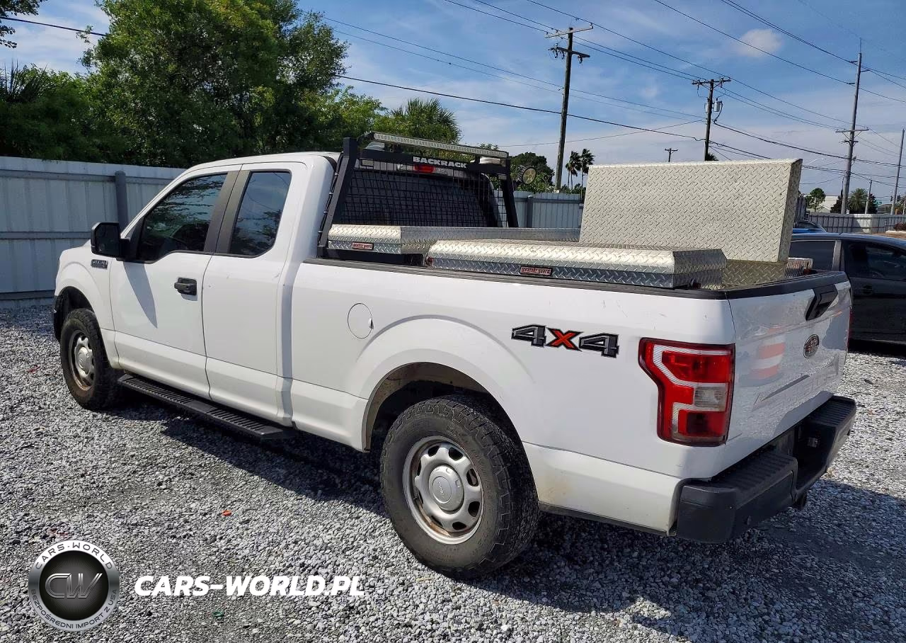 2019 Ford F150 Super Cab VIN:1FTFX1E55KKC92347 - 2