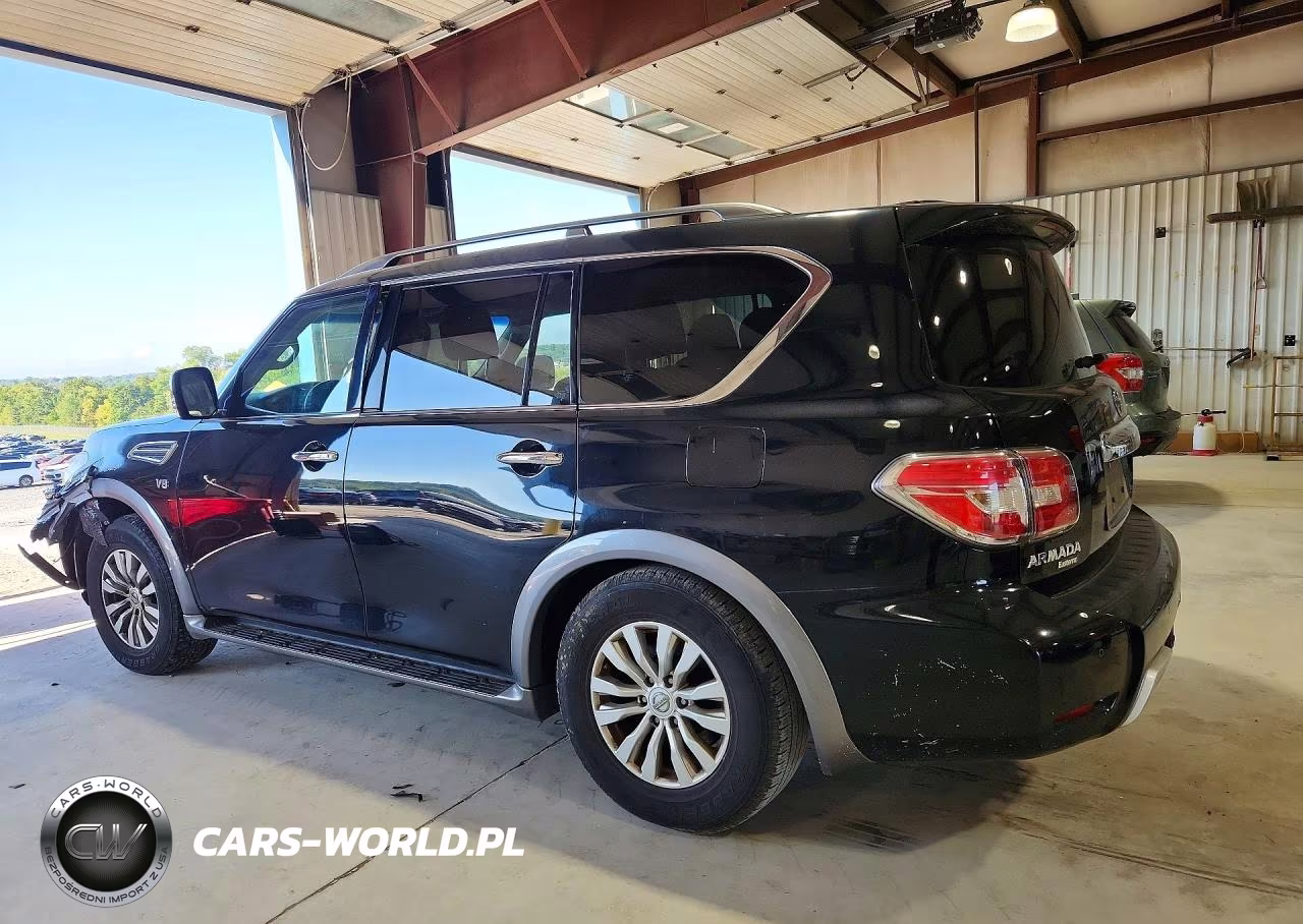 2017 Nissan Armada Sv VIN:JN8AY2NC7H9504018 - 2