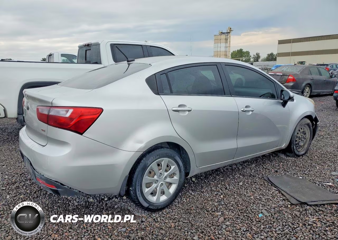 2013 Kia Rio Lx VIN:KNADM4A32D6176070 - 3