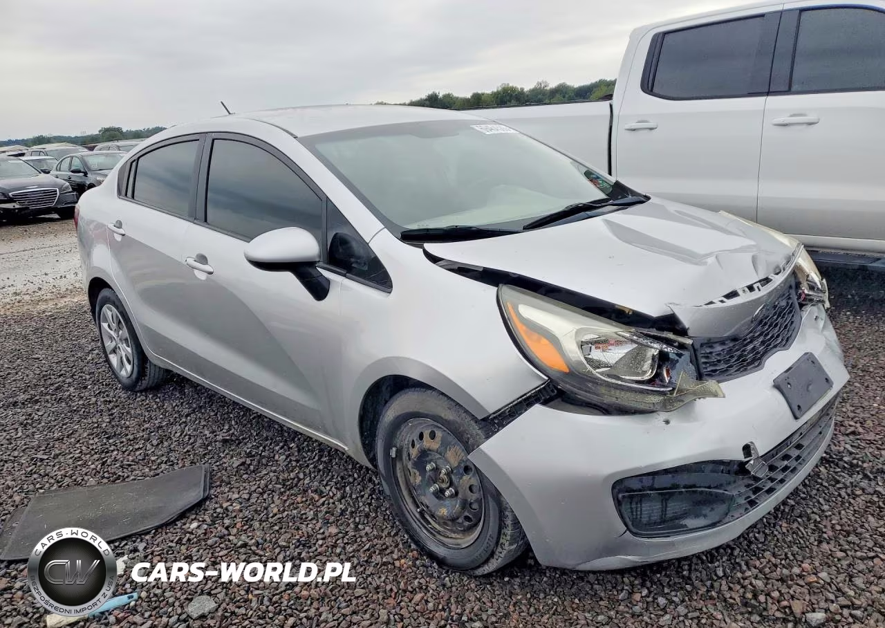 2013 Kia Rio Lx VIN:KNADM4A32D6176070 - 4