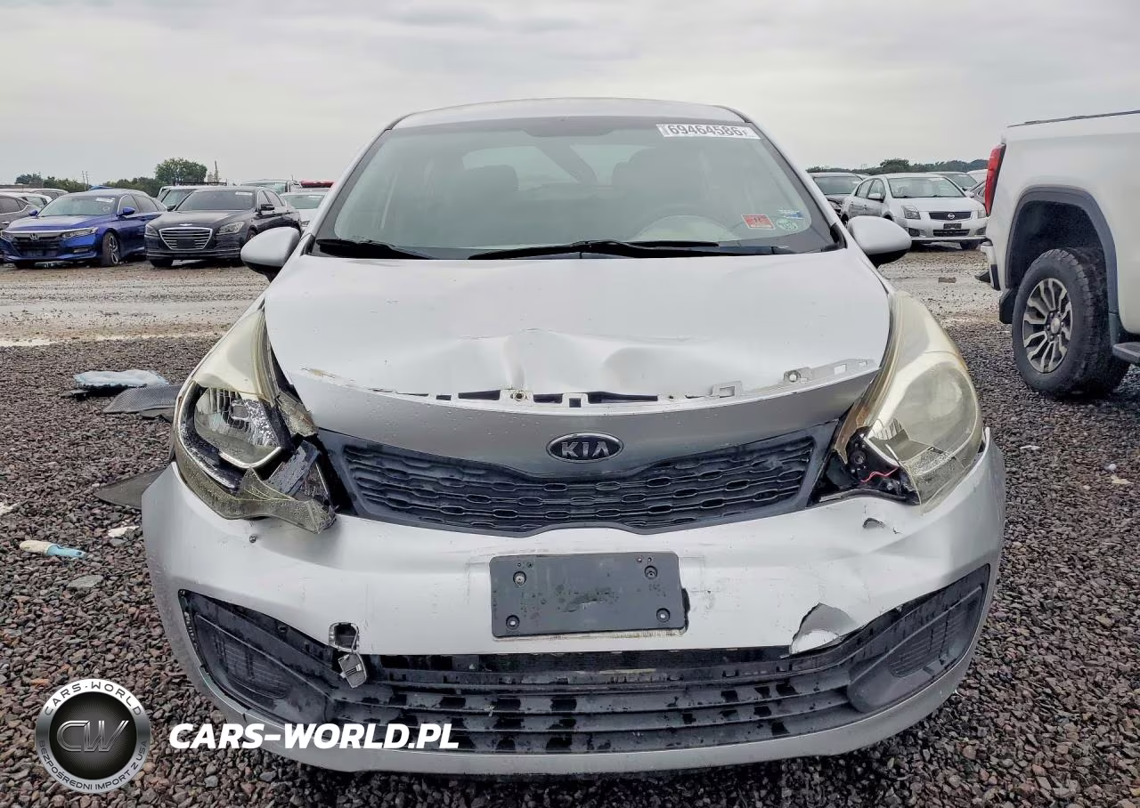 2013 Kia Rio Lx VIN:KNADM4A32D6176070 - 5