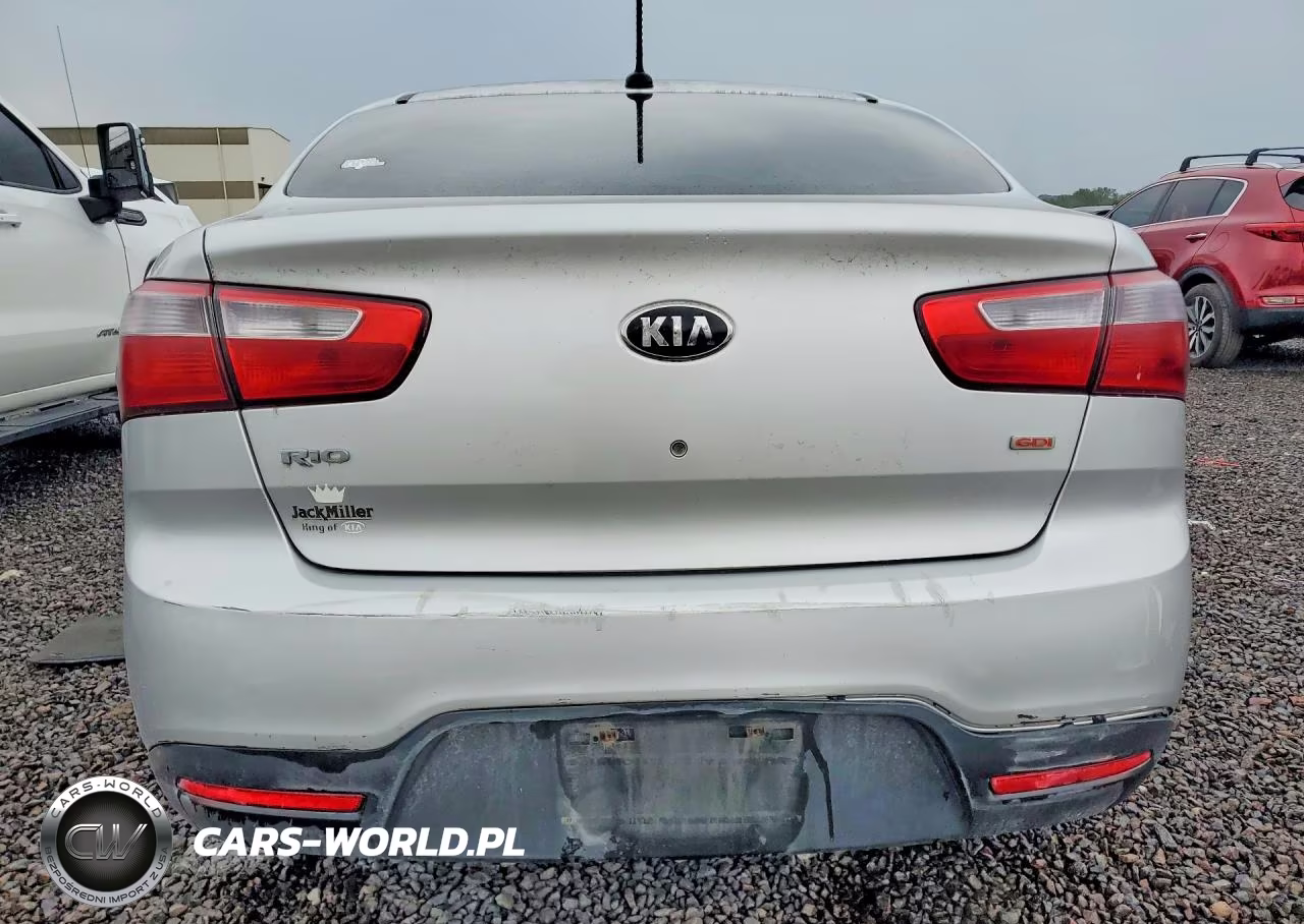 2013 Kia Rio Lx VIN:KNADM4A32D6176070 - 6