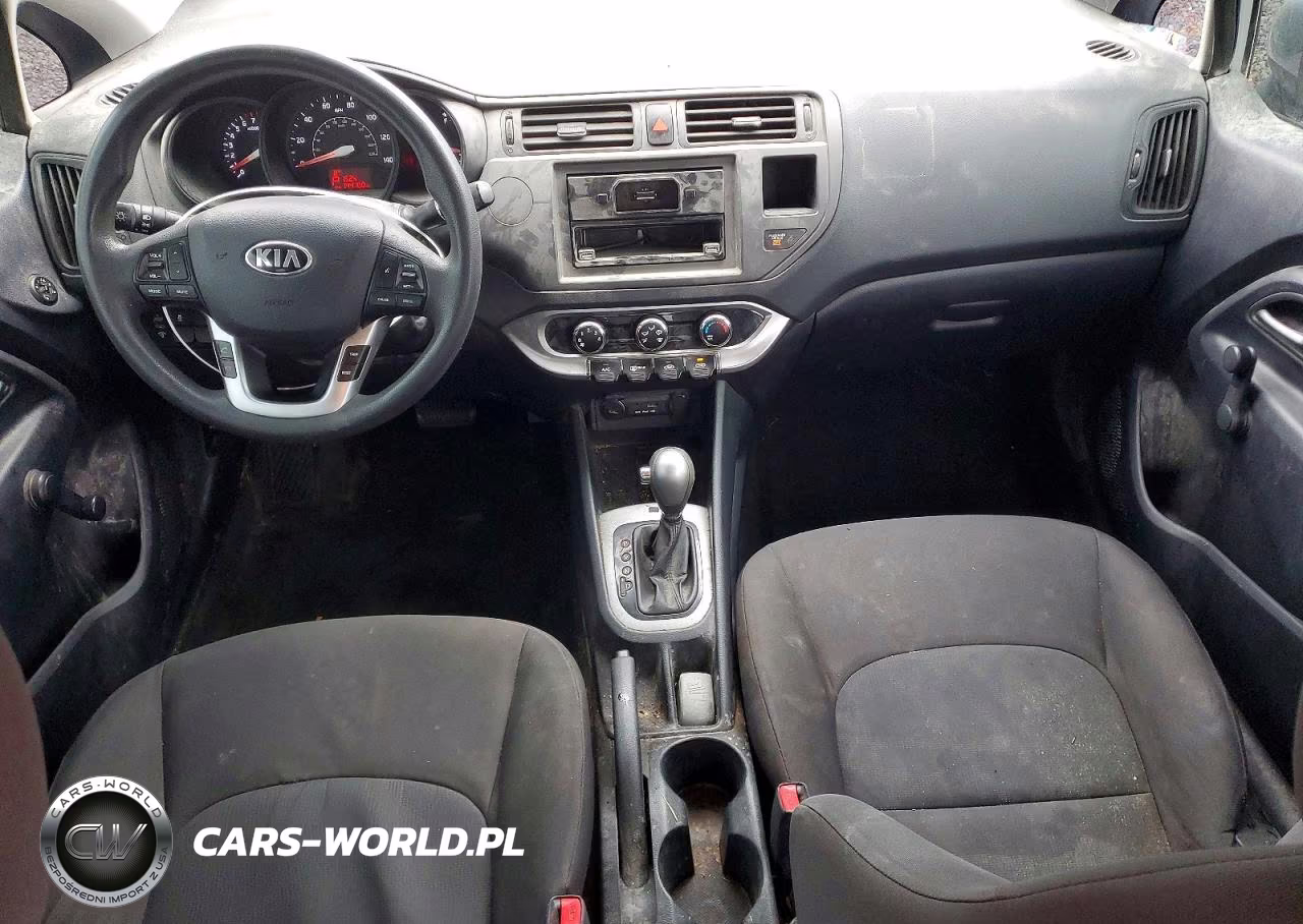 2013 Kia Rio Lx VIN:KNADM4A32D6176070 - 8