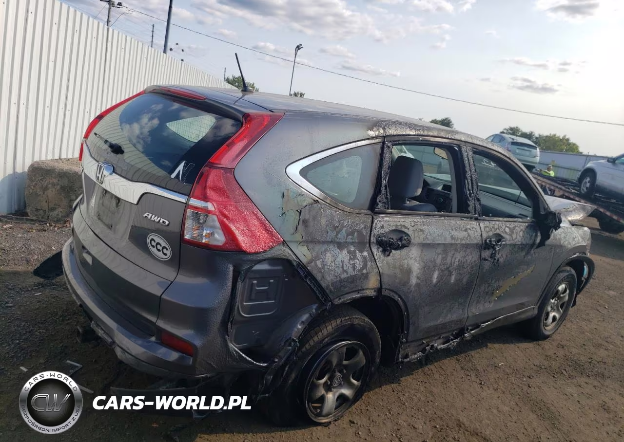2015 Honda Cr-V Lx VIN:5J6RM4H37FL024895 - 3
