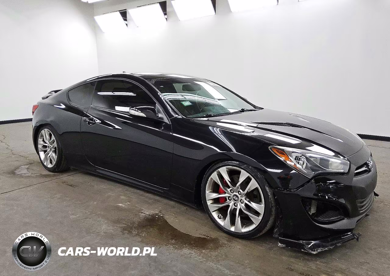 2013 Hyundai Genesis Coupe 3.8 Track VIN:KMHHU6KJ0DU107673 - 4