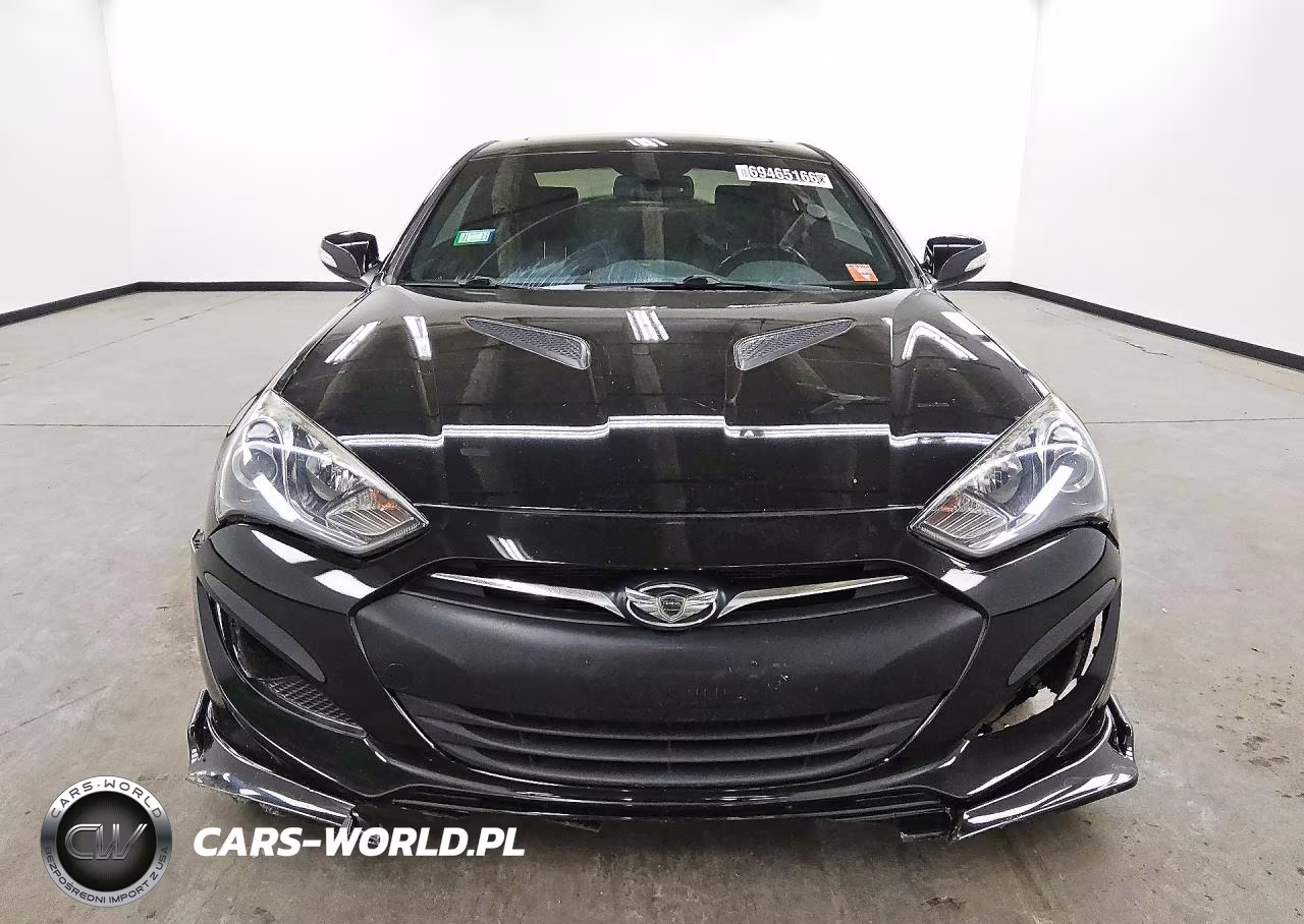 2013 Hyundai Genesis Coupe 3.8 Track VIN:KMHHU6KJ0DU107673 - 5