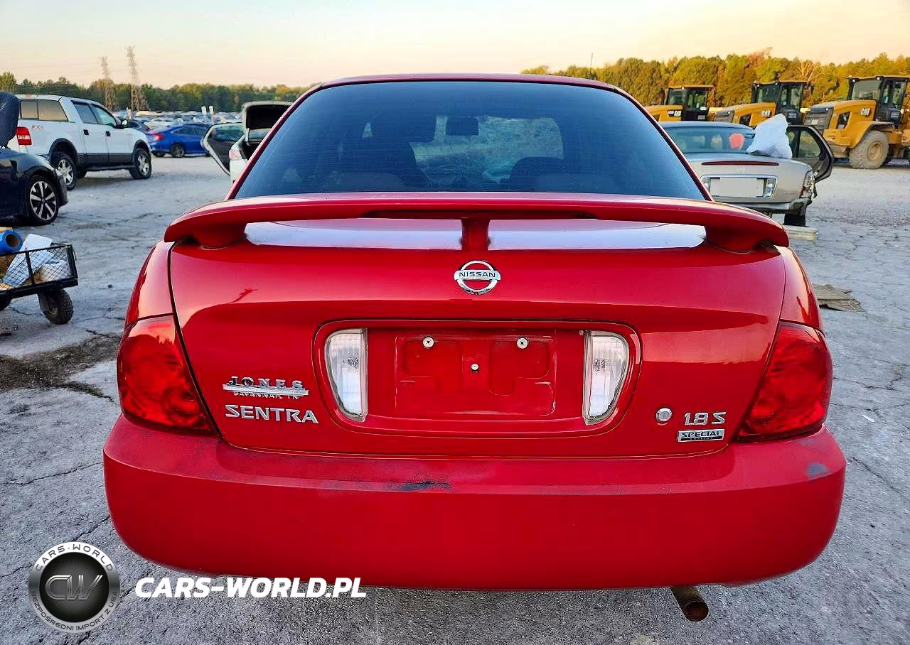 2006 Nissan Sentra 1.8 VIN:3N1CB51DX6L456558 - 6