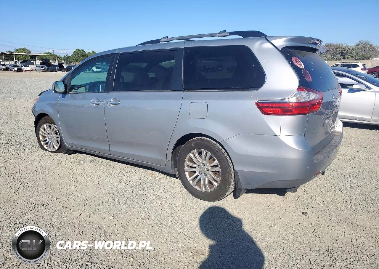 2015 Toyota Sienna Xle Premium 8-Passenger VIN:5TDYK3DC3FS659134 - 2