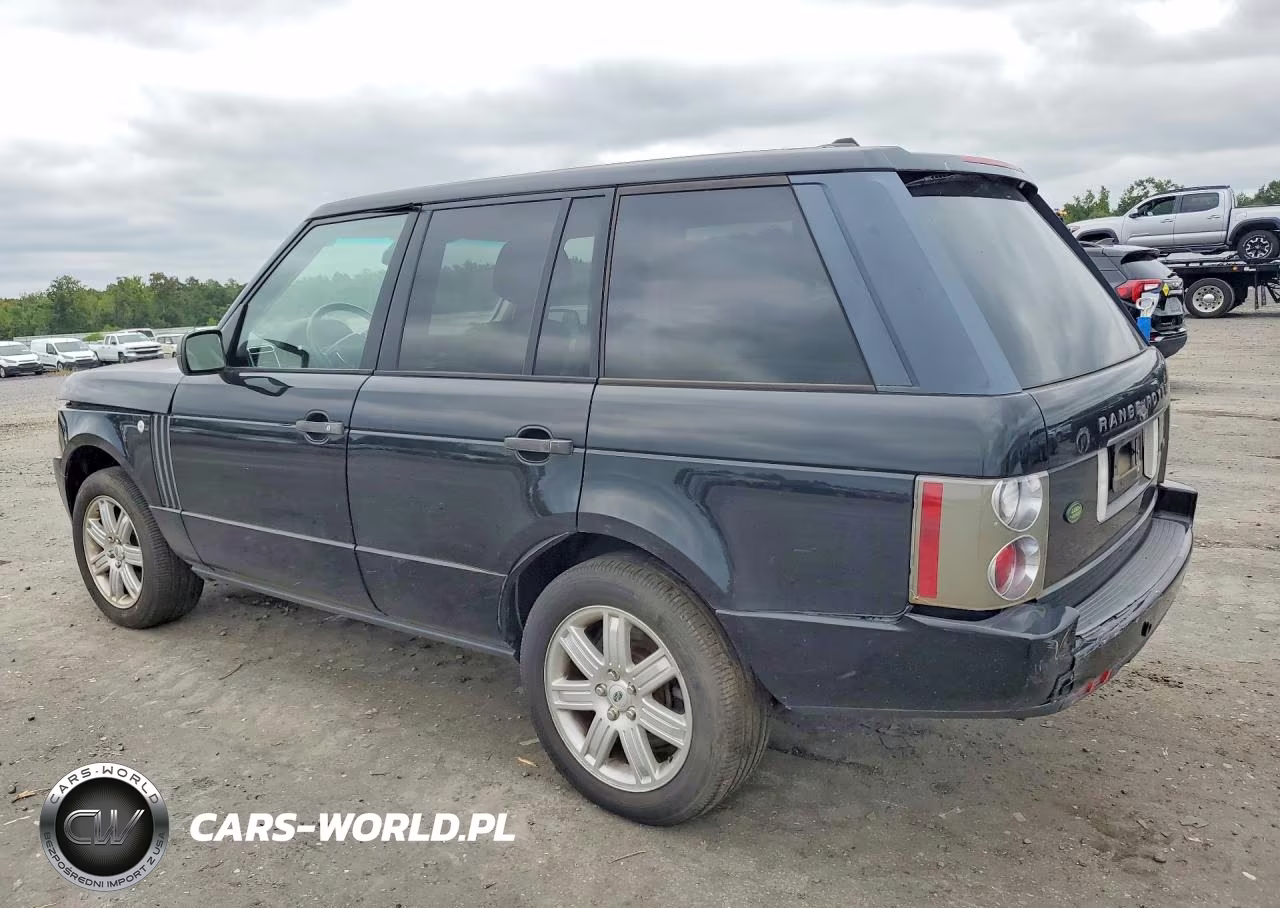 2008 Land Rover Range Rover Hse VIN:SALME154X8A272560 - 2