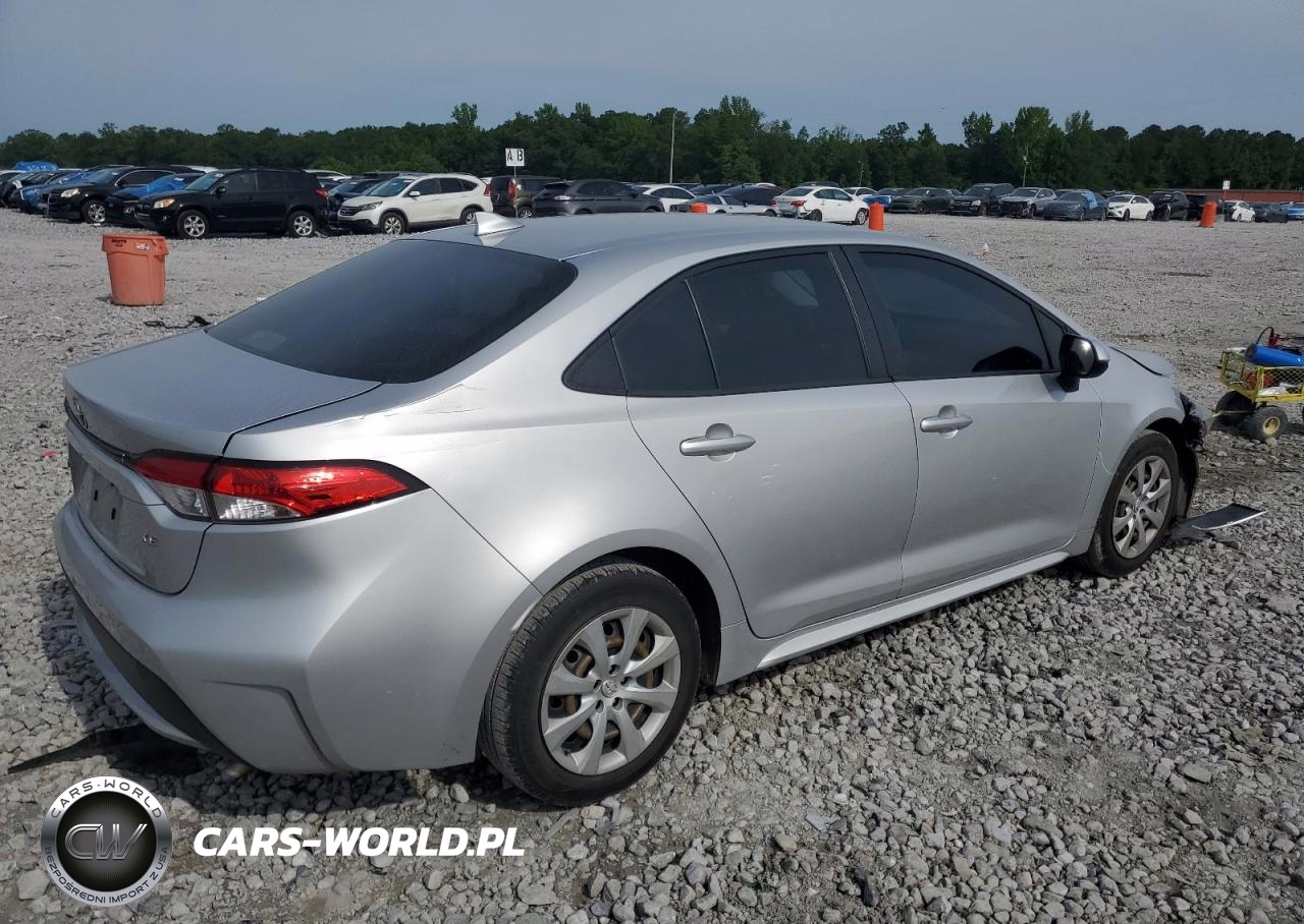 2021 Toyota Corolla Le VIN:JTDEPMAE7MJ132451 - 3