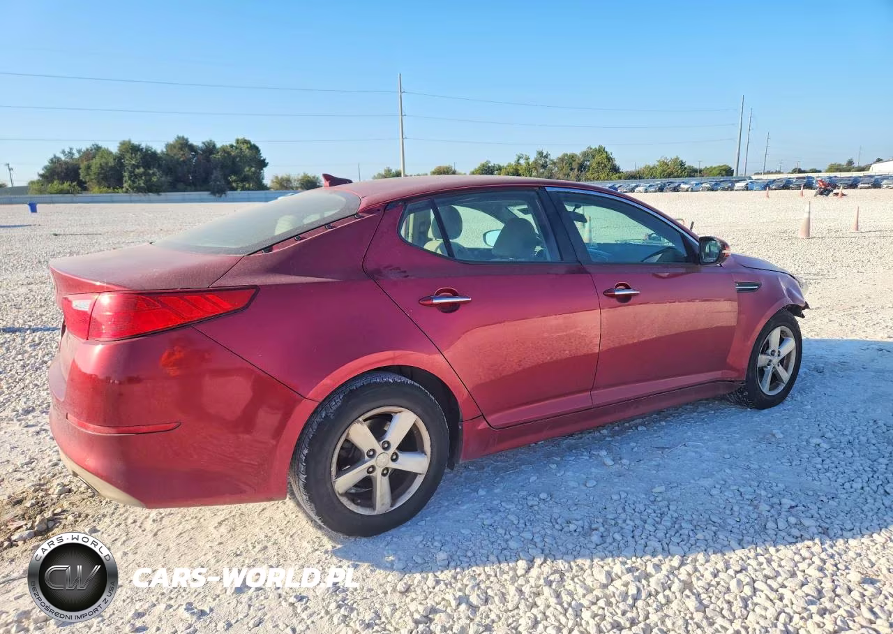 2015 Kia Optima Lx VIN:5XXGM4A74FG489144 - 3