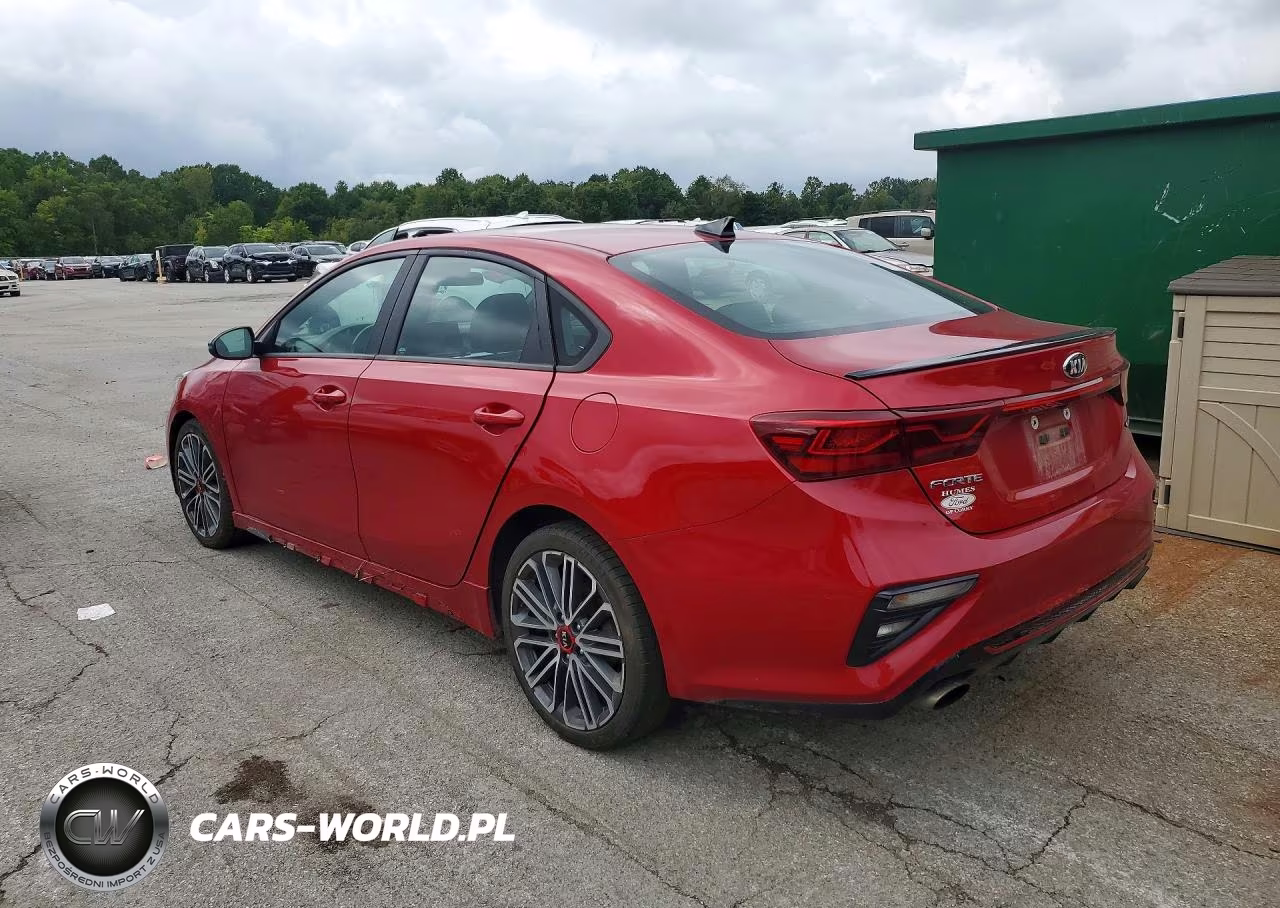 2021 Kia Forte Gt VIN:3KPF44AC2ME417423 - 2
