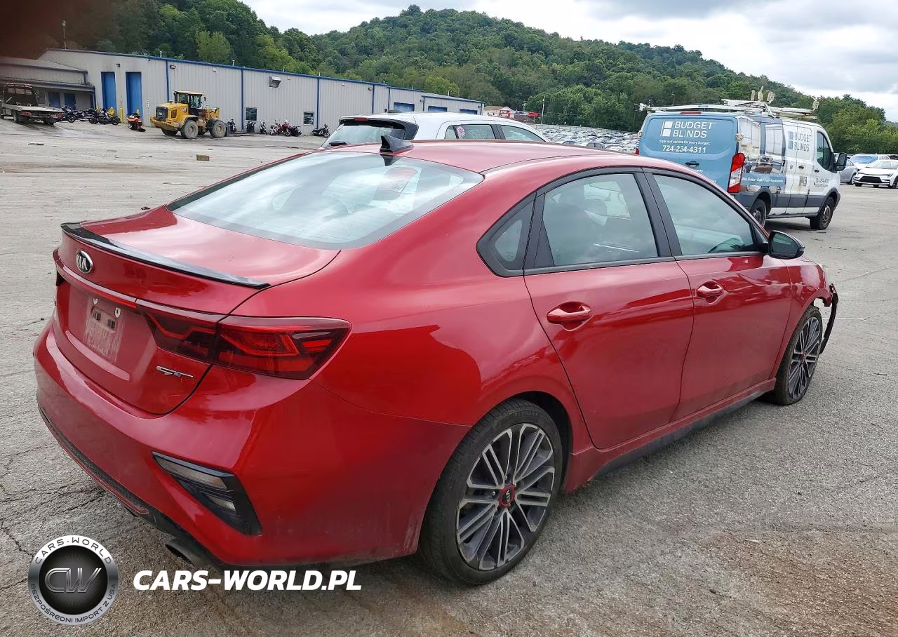 2021 Kia Forte Gt VIN:3KPF44AC2ME417423 - 3