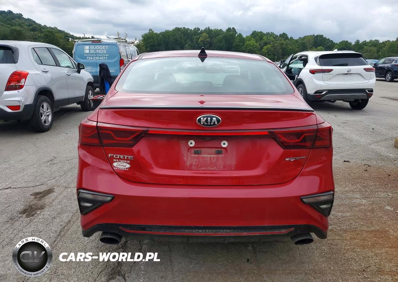 2021 Kia Forte Gt VIN:3KPF44AC2ME417423 - 6