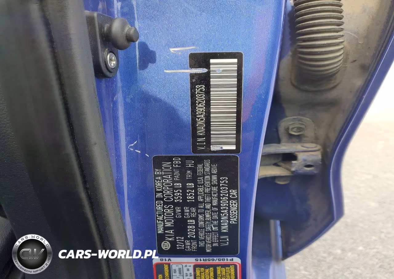 2013 Kia Rio 5-Door Ex VIN:KNADN5A39D6203753 - 12