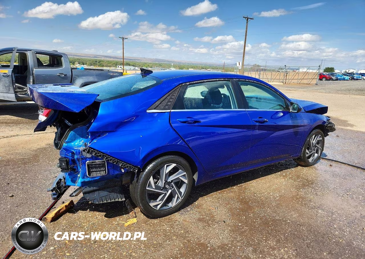 2024 Hyundai Elantra Sel VIN:KMHLS4DG7RU780537 - 3