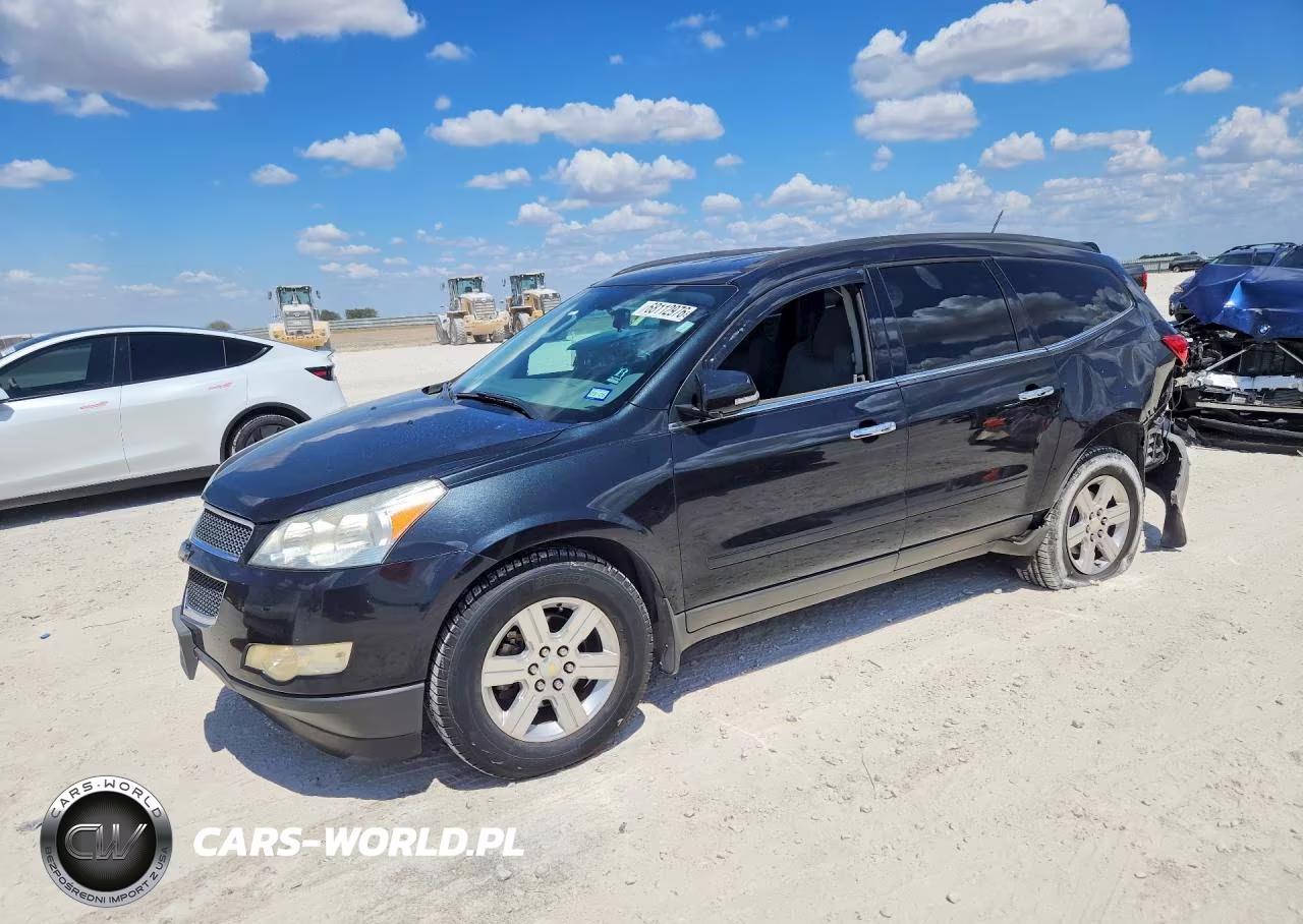 2012 Chevrolet Traverse Lt VIN:1GNKRGED4CJ104483 - 1