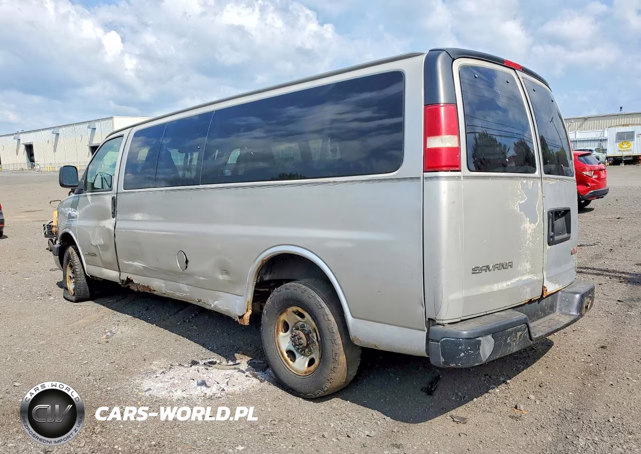2006 GMC Savana G3500 Delivery Van VIN:1GJHG39U361200193 - 2