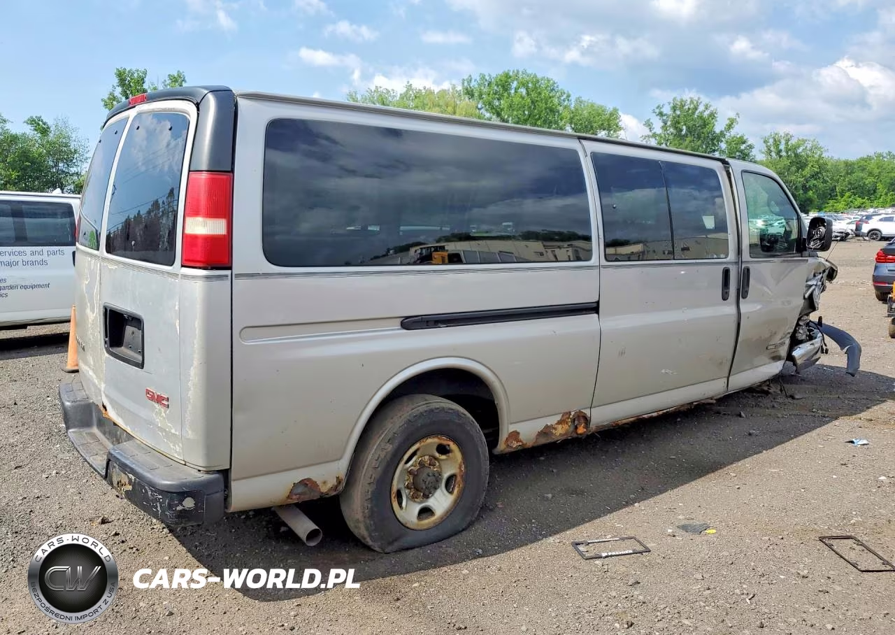 2006 GMC Savana G3500 Delivery Van VIN:1GJHG39U361200193 - 3