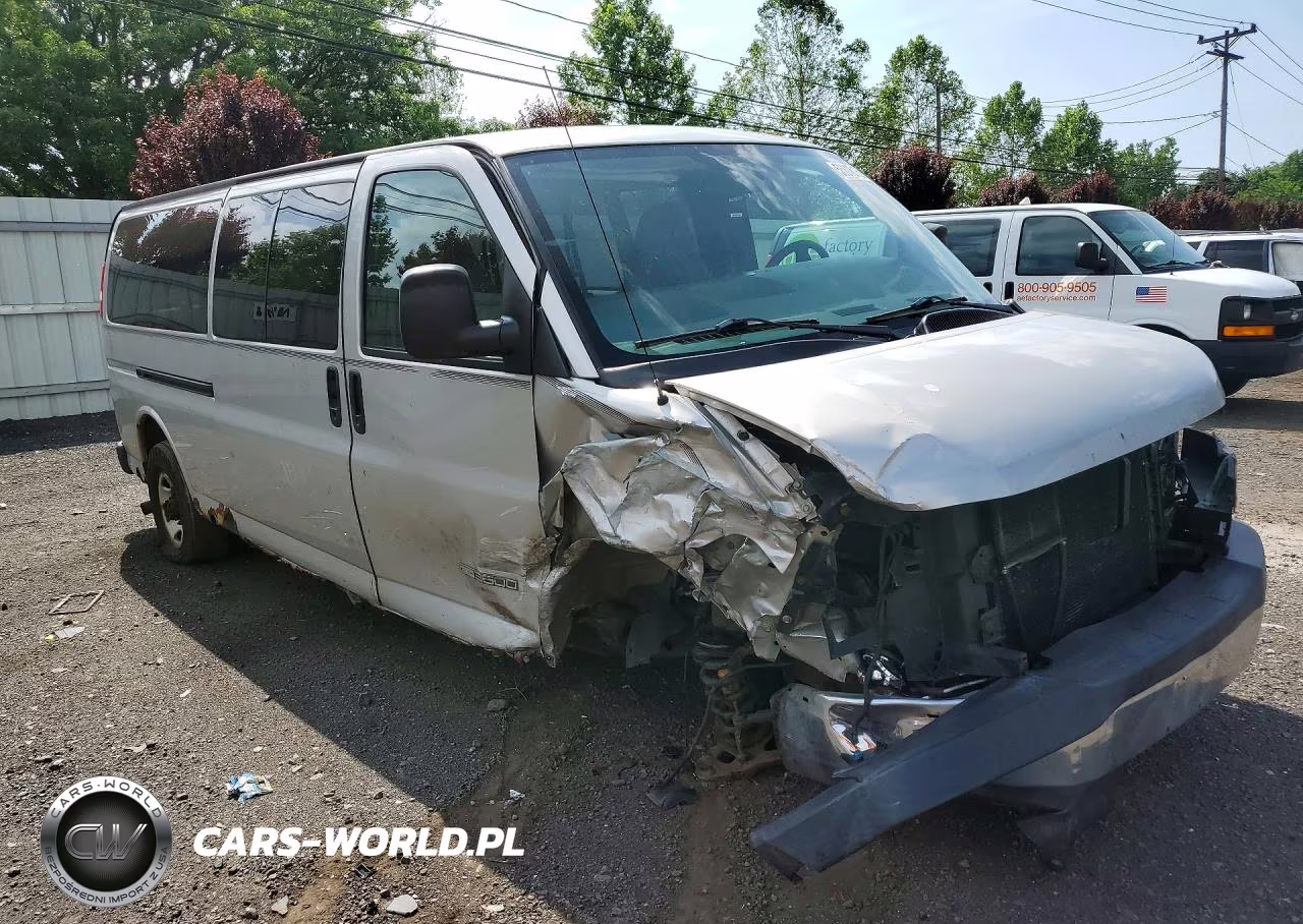 2006 GMC Savana G3500 Delivery Van VIN:1GJHG39U361200193 - 4