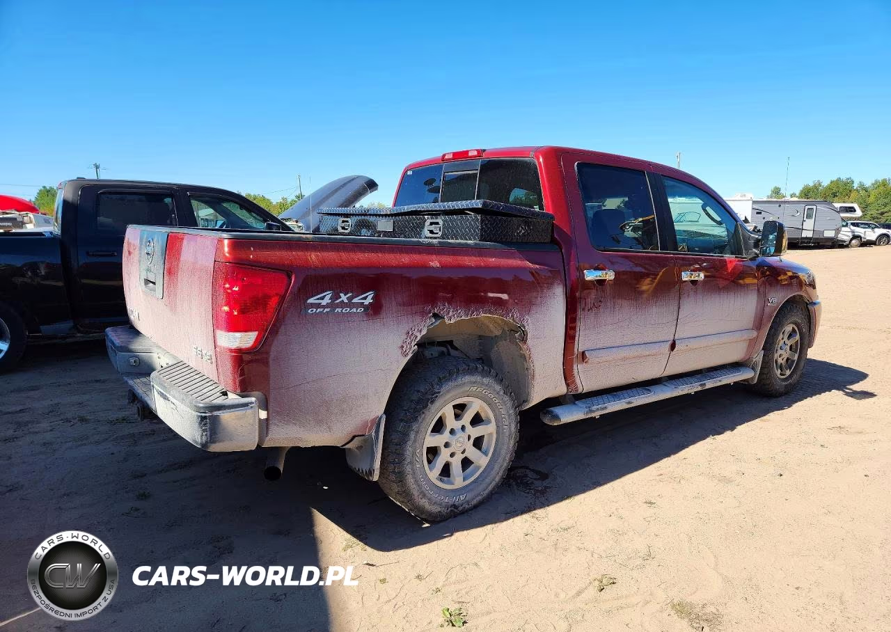 2004 Nissan Titan Xe VIN:1N6AA07B24N562240 - 3