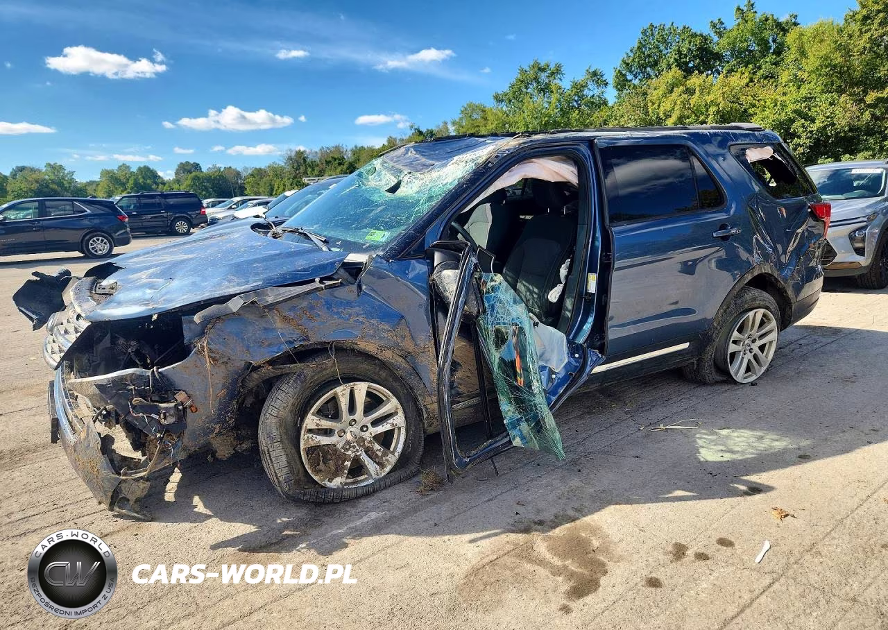 2018 Ford Explorer Xlt VIN:1FM5K8D86JGC04238 - 1
