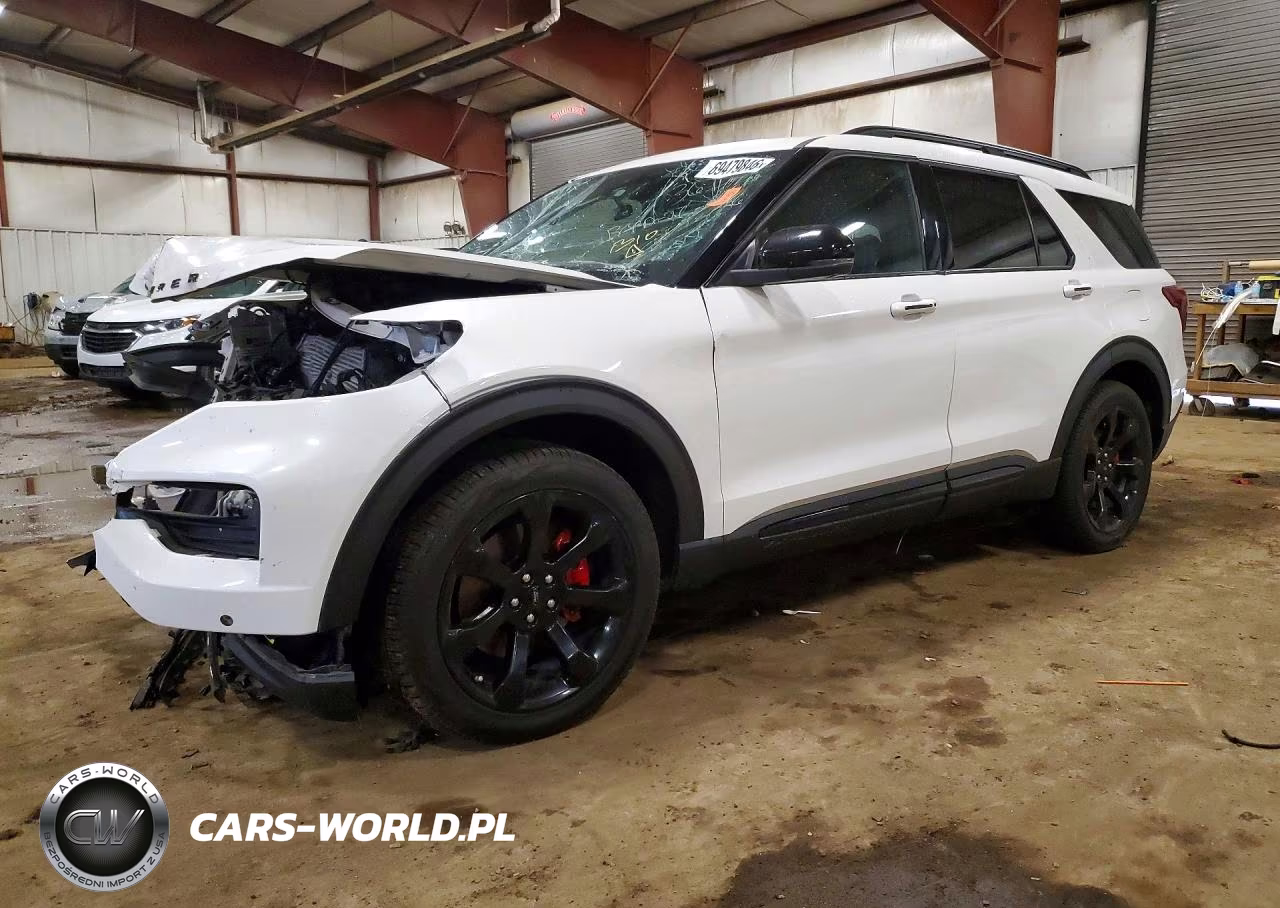 2023 Ford Explorer St VIN:1FM5K8GC5PGA13614 - 1
