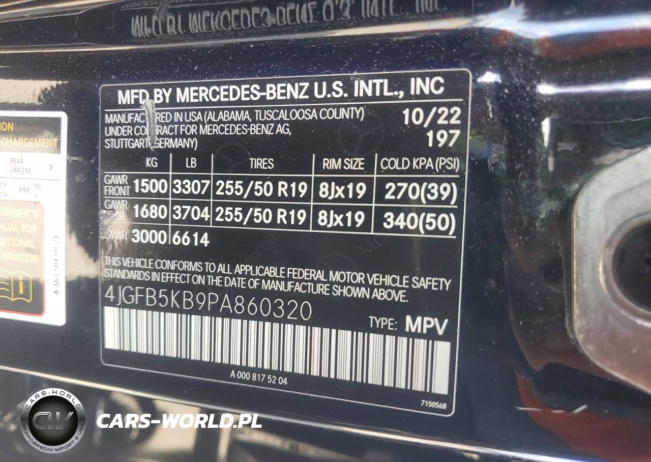 2023 Mercedes-Benz Gle 450 4Matic VIN:4JGFB5KB9PA860320 - 13