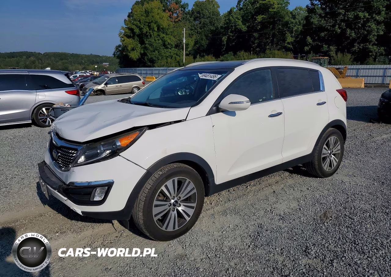 2016 Kia Sportage Ex VIN:KNDPC3AC0G7867075 - 1