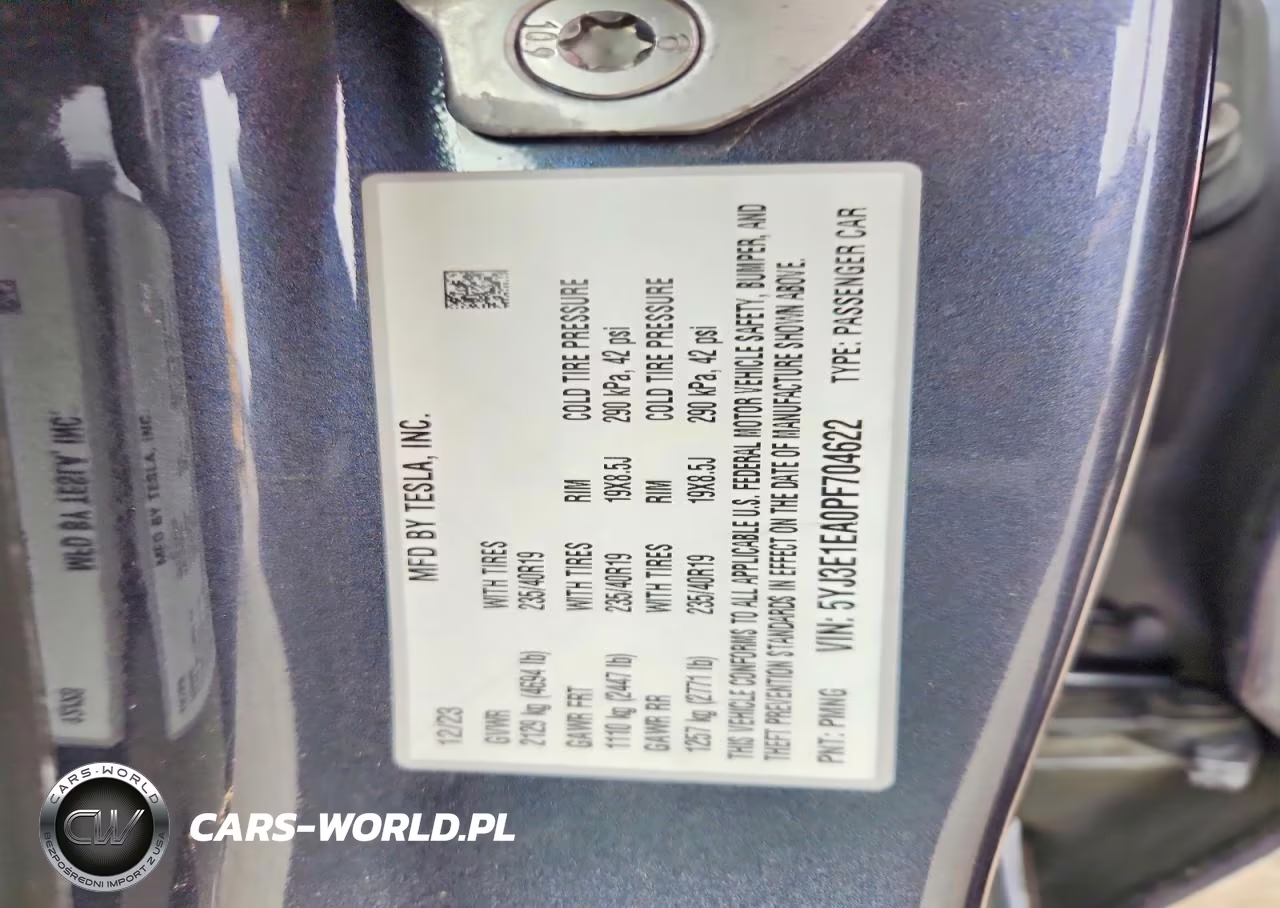 2023 Tesla Model 3 VIN:5YJ3E1EA0PF704622 - 13