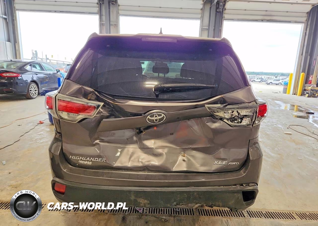2016 Toyota Highlander Xle VIN:5TDJKRFH0GS238700 - 6