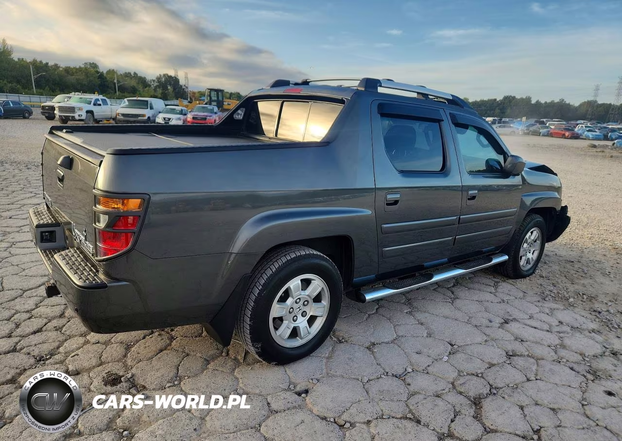 2008 Honda Ridgeline Rtl VIN:2HJYK16558H534247 - 3