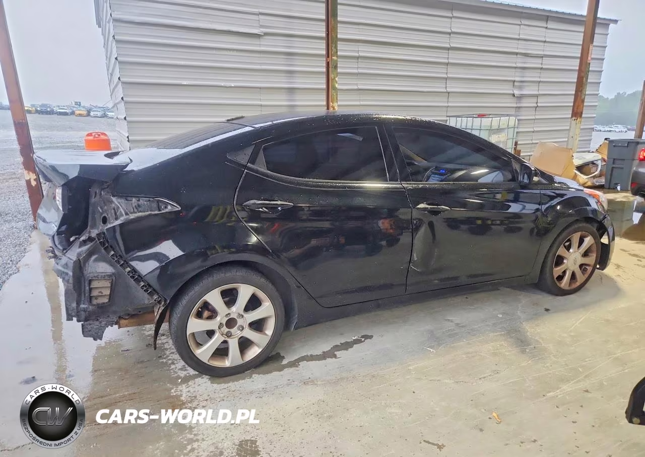 2013 Hyundai Elantra Limited VIN:5NPDH4AE8DH197214 - 3