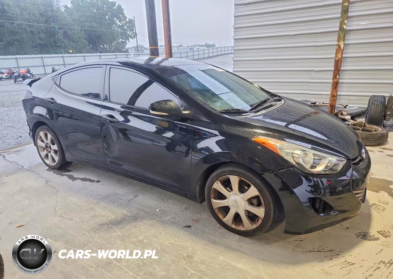 2013 Hyundai Elantra Limited VIN:5NPDH4AE8DH197214 - 4
