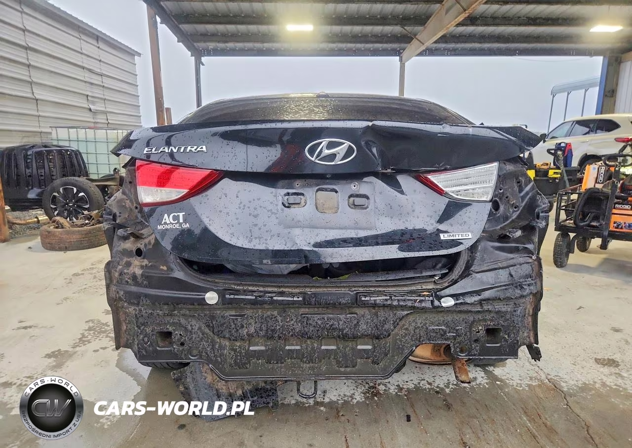 2013 Hyundai Elantra Limited VIN:5NPDH4AE8DH197214 - 6