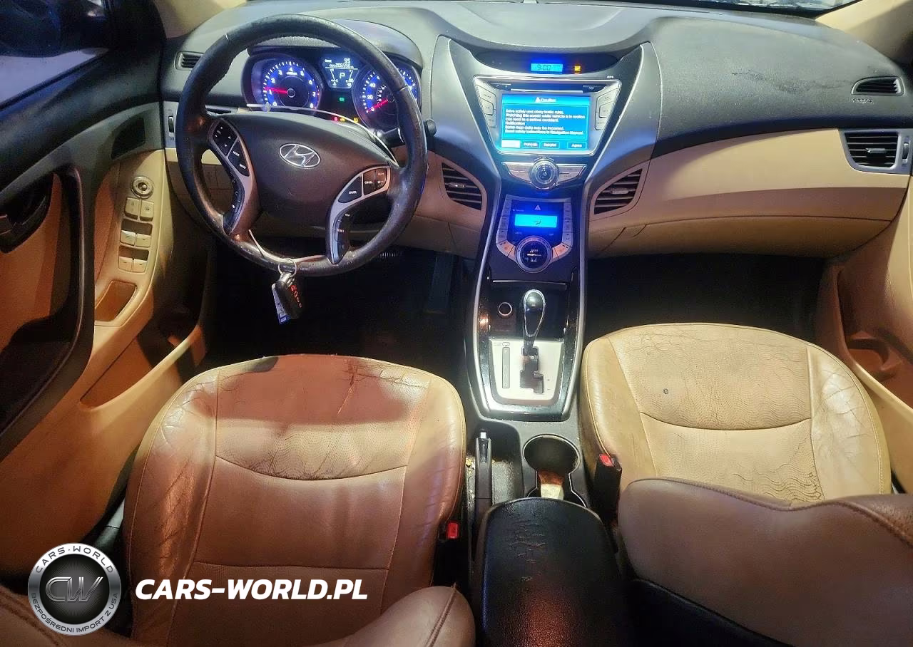 2013 Hyundai Elantra Limited VIN:5NPDH4AE8DH197214 - 8