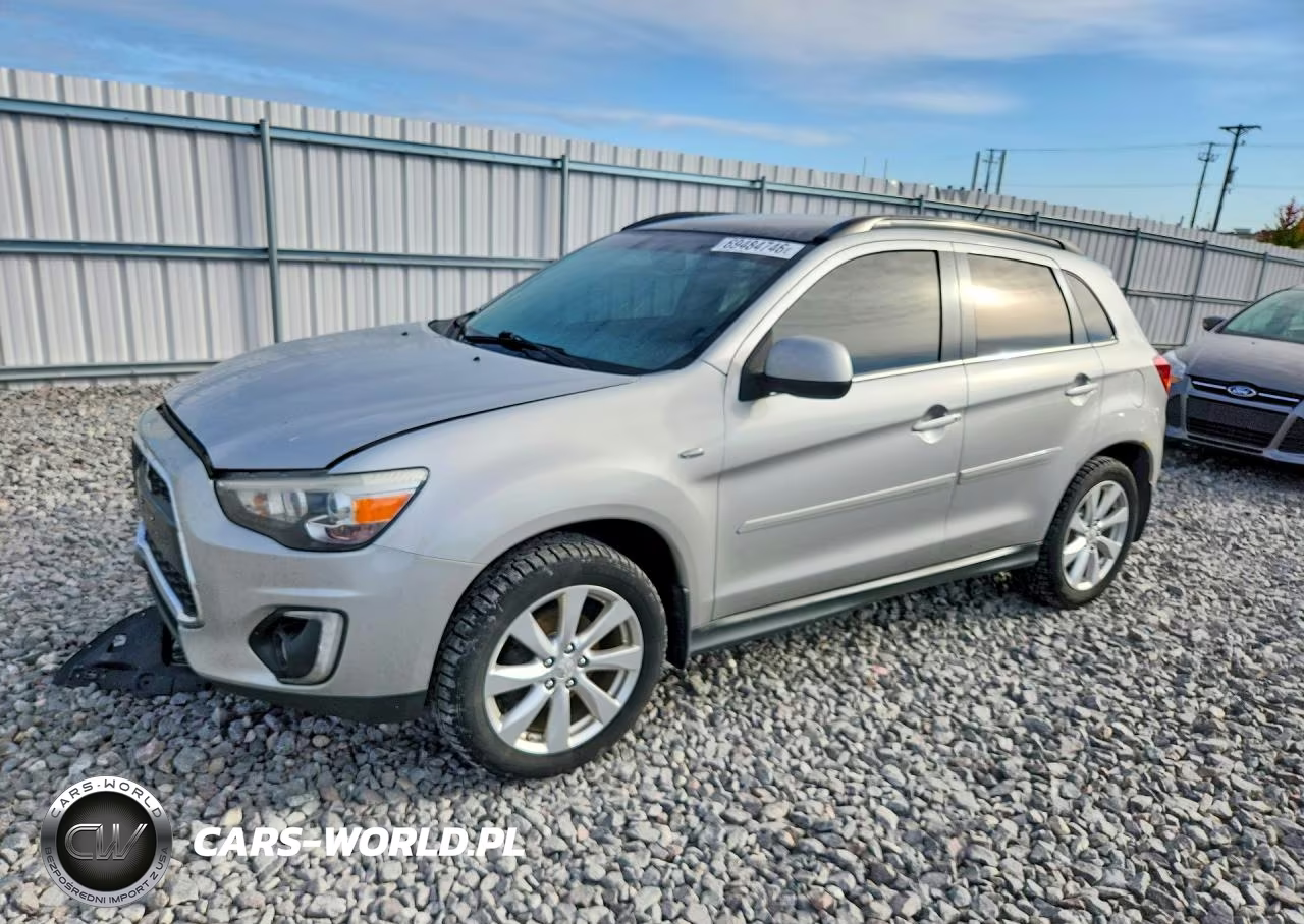 2015 Mitsubishi Outlander Sport Se VIN:4A4AR4AU9FE015748 - 1