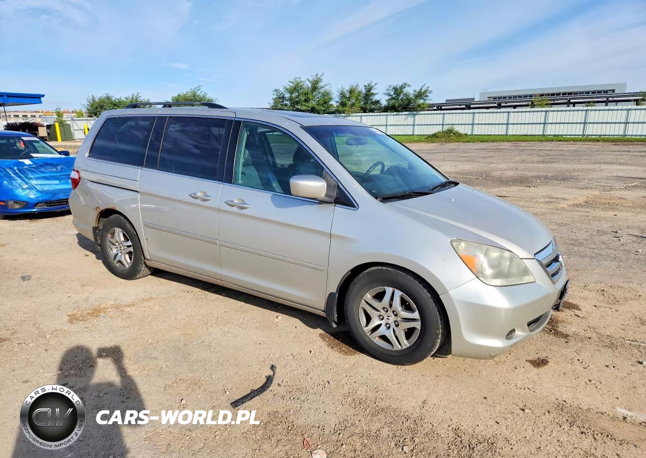 2005 Honda Odyssey Exl VIN:5FNRL38605B036840 - 4